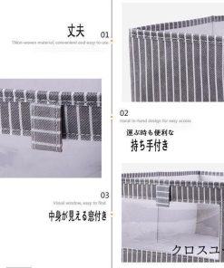 衣装ケース 収納ボックス 無地 おもちゃ箱 大容量 引き出し 2点セット 折りたたみ 布 収納ケース 収納ケース 透明窓付き 北欧 * 収納ケース