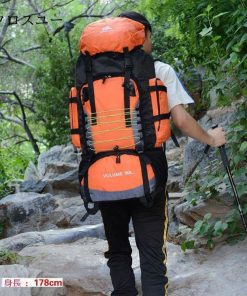 バックパック 90L 大容量 バック リュック 撥水 アウトドア 防災 災害 登山 旅行 父の日 レディース 2021 メンズ * バックパック、ザック