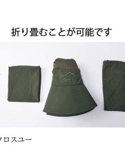 アウトドア サファリハット メンズ 登山 ハイキング レディース 3way 紫外線対策 釣り 帽子 アドベンチャーハット つば広 UVカット * サファリハット