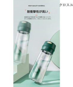 ウォーターボトル 水筒 直飲み 大容量 600ml かわいい 洗いやすい おしゃれ 持ち運び スポーツボトル クリア 通勤 運動 ヨガ トレーニング アウトドア 学校 * 水筒