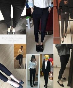 フォーマル レディース スーツパンツ OLスーツ 9分丈 細身　女性 ストレッチ 　夏　通勤 ビジネス 面接 オフィス * パンツスーツ