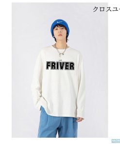 プリント カットソー Tシャツ 長袖 ファッション ティーシャツ 秋 大きいサイズ ロンT 春 綿 メンズ * 長袖