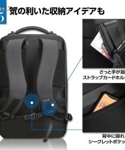 ビジネスバック ビジネスリュック  30L 大容量 薄型 防水 PCリュック 出張 ウォーキング 通勤 通学 メンズ 斜め掛け 防水 Usbポート ジッパー * ビジネスリュック