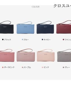 長財布 レディース 財布 使いやすい カード入れ 大容量 ウォレット 小銭入れ おしゃれ 無地 白 黒 おしゃれ ファスナー 長さいふ カード 40代 50代 30代 * 長財布