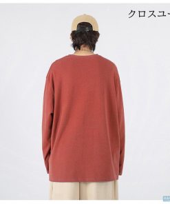 プリント カットソー Tシャツ 長袖 ファッション ティーシャツ 秋 大きいサイズ ロンT 春 綿 メンズ * 長袖