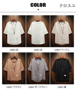 サイトスリット 無地 半袖tシャツ オーバーサイズ Tシャツ ティシャツ 半袖 メンズ クルーネック 夏 綿 大きいサイズ * 半袖