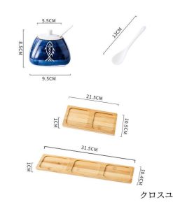 調味料入れ 調味料容器 スパイス容器 陶器収納ケース キッチン収納 台所用品 使いやすい おしゃれ 保存容器 スパイスボトル 塩コショウ入れ 香辛料 塩 胡椒 砂糖 * 醤油さし、卓上調味料入れ