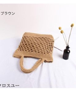 カゴバッグ トートバッグ 鞄 夏 かごバッグ バスケット レディース ピクニック アウトドア 海 手持ち 手提げ 内布付き 透かし彫り 編み 大容量 * かごバッグ