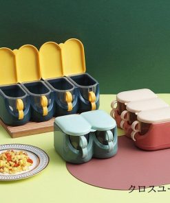 調味料入れ 調味料容器 スパイス容器 北欧風 収納ケース キッチン収納 台所用品 使いやすい おしゃれ シンプル 保存容器 スパイスボトル 塩 香辛料 胡椒 砂糖3色 * 醤油さし、卓上調味料入れ