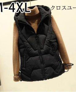 秋冬服 レディース アウター 中綿ベスト 防風 ポケット付き 防寒 あったか ダウンベスト 軽量 ジャケット * ダウンベスト