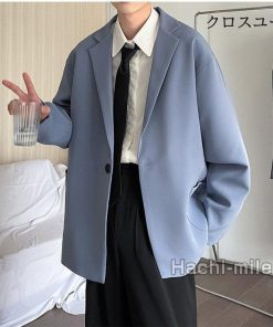 アウター ビジネスジャケット スーツジャケット 韓国風 春秋 紳士服 メンズ 大きいサイズ テーラードジャケット * テーラード、ブレザー