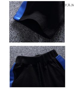 通学 男の子 ジュニア 男児 夏 Tシャツ 通園 子供服セット 上下2点セット 半ズボン 半袖Tシャツ ハーフパンツ プリントTシャツ 運動 * Tシャツ