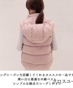 ジャケット ダウン風 中綿ベスト 冬服 暖かい レディース 中綿 秋冬 秋新作 防寒着 冬新作 アウター ベスト * ダウンベスト