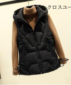 秋冬服 レディース アウター 中綿ベスト 防風 ポケット付き 防寒 あったか ダウンベスト 軽量 ジャケット * ダウンベスト