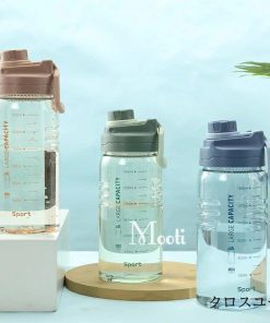 水筒プラスチックボトル 大容量 水筒 直飲み 1500ml 大容量 軽い 運動水筒 グラデーション 登山 プラスチックボトル ジム 体操 トレーニング ヨガ 大人 子供 * 水筒