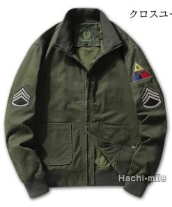 無地 ミリタリージャケット 冬着 春服 MA-1 秋着 フライトジャケット メンズ 大きいサイズ 防風 スタジャン * ミリタリージャケット