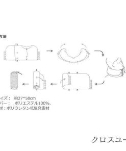 ネックピロー 低反発 携帯枕 首枕 車 旅行 飛行機 バス 新幹線 U型枕 まくら オフィス 快眠 昼寝 洗える コンパクト 電車 機内 車内 出張 睡眠 肩こり サポート * 首枕、ネックピロー