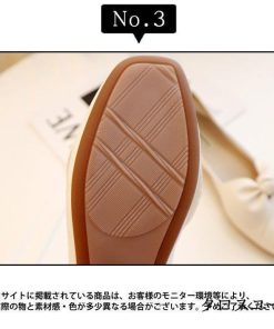 レディース パンプス オフィス ローヒール フラットシューズ 歩きやすい フラットパンプス 楽チン パンプス 痛くない PUレザー スクエアトゥ * フラットシューズ