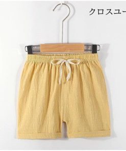 男の子 半ズボン 薄手 女の子 ハーフパンツ 夏 コットン 子供服 ショートパンツ ゆったり 5分丈パンツ 短パン ジュニア キッズパンツ 快適 * 半ズボン、ハーフパンツ