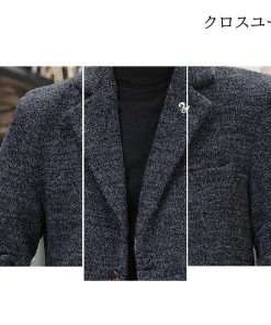 スリム ビジネス メンズコート 通勤 アウター メンズ ファッション チェスターコート ダッフルコート 秋冬服 ビジネスコート 長袖 メルトンコート アウトドア * ダッフルコート