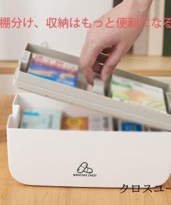 救急箱 薬箱 収納 小物入れ 整理 手提げ 薬ボックス 多機能 携帯便利 可愛い アウトドア 安全安心 整理整頓 実用 急時 M/L 家庭用 便利 * 救急箱