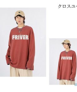 プリント カットソー Tシャツ 長袖 ファッション ティーシャツ 秋 大きいサイズ ロンT 春 綿 メンズ * 長袖