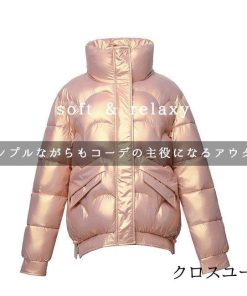 大 冬服 ジャケット レディース 秋冬 ジャケット 暖かい 中綿 秋新作 フード付き 中綿ジャケット アウター * 中綿ジャケット