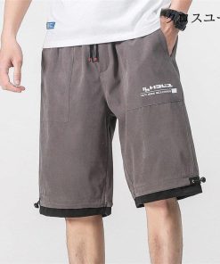 半ズボン ショートパンツ 短パンメンズ メンズファッション ハーフパンツ 無地 涼しい 夏ズボン ボトムス ショーツ * ショートパンツ