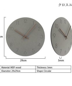 壁掛け時計 掛け時計 おしゃれ 静音 北欧 モダン ウォールクロック 数字 連続秒針 リビング  シンプル 部屋装飾 とけい 寝室 オフィス 非電波 会社 リビング * 掛け時計、壁掛け時計