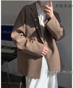 アウター ビジネスジャケット スーツジャケット 韓国風 春秋 紳士服 メンズ 大きいサイズ テーラードジャケット * テーラード、ブレザー