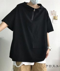 Tシャツ レディース メンズ 夏 半袖 パーカー フード付き カットソー おしゃれ 薄地 ゆったり トップス カップル ファッション 半袖Tシャツ 男女兼用 * 半袖