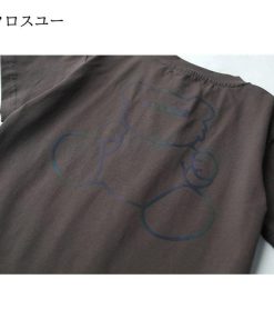 親子コーデ 春夏親子ペアルック親子ワンピース親子ペア親子お揃い熊柄 レディース半袖Tシャツ韓国風Tシャツブラウス女の子 男の子カジュアル 家族旅行 * Ｔシャツ、カットソー