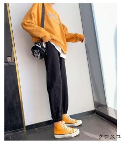 パンツ レディース 秋冬 ボトムス ロングパンツ 裏起毛 韓国風 おしゃれ 30代 40代 テーパードパンツ 厚手 ハイウエスト 楽ちん ウエストゴム あったか ゆったり * テーパードパンツ