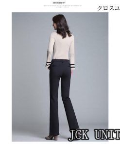 ビジネススーツパンツ レディース スーツパンツ 裏起毛 冬 ストレートパンツ ベルボトム 裏ボア フレアパンツ 体型カバー オフィス ストレッチ 通勤 OL パンツ * サルエルパンツ