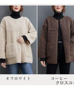 コート ボアアウター レディース ブルゾン ボアコート 秋冬 厚手 モコモコ 韓国風 ボアジャケット おしゃれ あったか 30代 50代 40代 防寒 * ブルゾン、ジャンバー