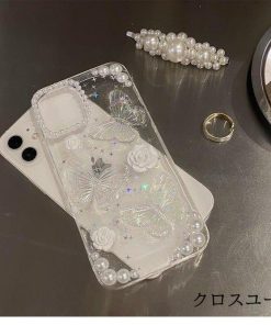 スマホケース 浮き彫り IPhone12 ケース パール IPhone11 Pro Max 立体ケース カバー ケースカバー IPhoneX IPhone7 携帯カバー IPhoneXR * IPhone用ケース