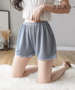 ペチコート 普段着 ペチコートパンツ ショートパンツ パンチラ防止 インナー ペチパンツ 三分丈 レディース 部屋着 インナーウェア 短パン * ペチコート