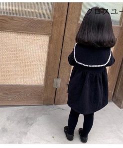 卒業式 子供 可愛い ドレス 膝丈ワンピース 長袖ワンピース ジュニア 女児 キッズ ミディアム丈ワンピース 長袖 パーティー ワンピース 発表会 * ワンピース、チュニック