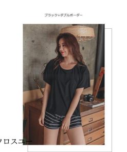 2点セット UPF50+ レディース Tシャツ 水着 サーフパンツ 半袖 タンキニ ショートパンツ 上下セット 体型カバー セットアップ 大きいサイズ セパレート * タンキニ