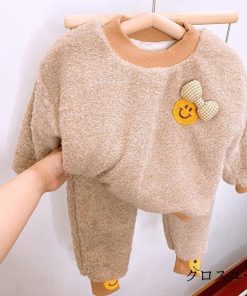 子供服 セットアップ セーター 秋冬 セーター 男の子 女の子 キッズ 可愛い 暖か ベビー服 可愛い 厚手 通学 通園 * セーター