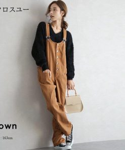 サロペット 30代 コーデ レディース パンツ 低身長 サスペンダー ストレッチ レディース デニム ツイル サス付き つなぎ ボトムス サロペ オールインワン * サロペット、オーバーオール