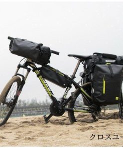 3in1 自転車用 パニアバッグ 20L キャリアバッグ サイクルバッグ 大容量 収納 撥水 サイドバッグ 多機能 リアバッグ リアサイドバッグ パニエ ロードバイク * 車体装着バッグ