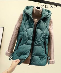 秋冬服 レディース アウター 中綿ベスト 防風 ポケット付き 防寒 あったか ダウンベスト 軽量 ジャケット * ダウンベスト