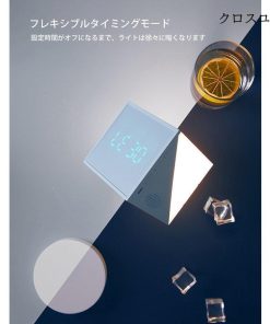 目覚まし時計 おしゃれ 大音量 LED表示 声 光 こども デジタル 起きれ スマートセンサー アラーム 時計 プレゼント 置き時計 スヌーズ温度 * 目覚まし時計