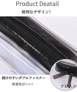 メイクポーチ クリアポーチ 防水収納バッグ トラベルポーチ ビニールポーチ PVC化粧ポーチ 透明 コスメ/防水/防塵/便利/プール/旅行/出張/家庭用 * トラベルポーチ