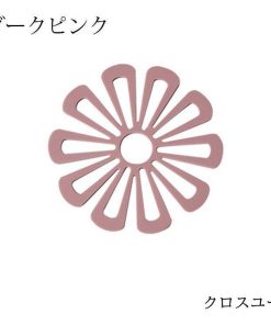 コースター おしゃれ 同色4枚セット 花の形 耐熱 防水 滑り止め 収納が便利です 断熱パッド 茶パッド 鍋/碗/コップ敷き 5色 キッチン雑貨 卓上用品 カップマット * コースター